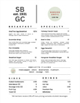 2022 Gallery Menu
